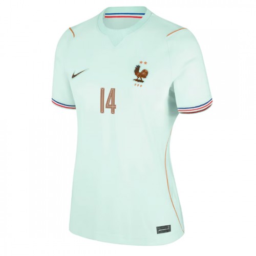 Frankrike Adrien Rabiot #14 Replika Bortatröja Damer VM 2026 Kortärmad